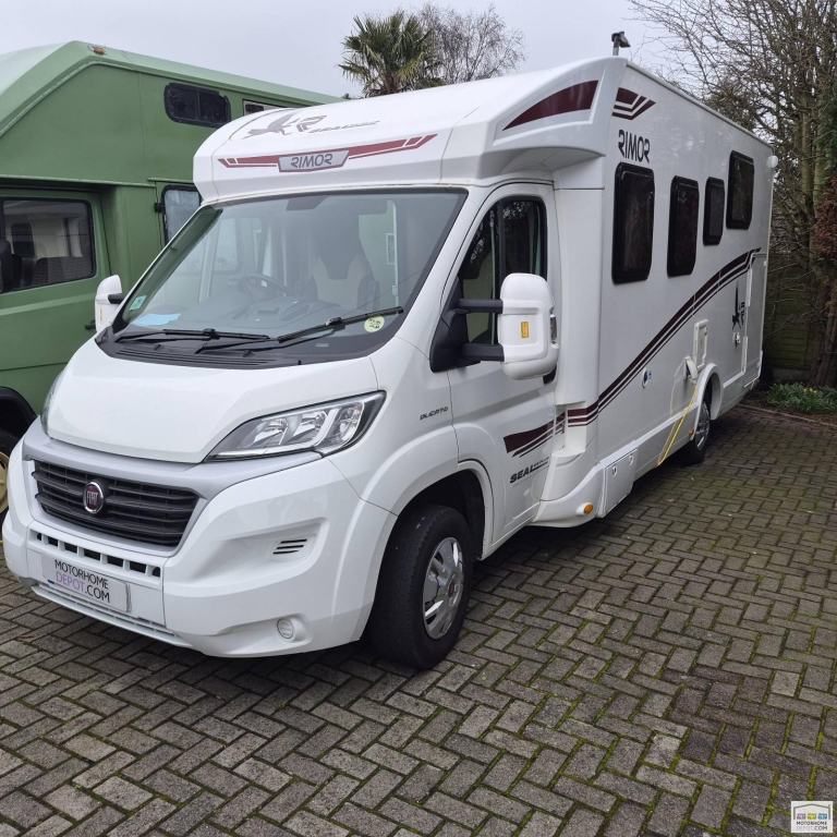 2018 Rimor Seal 69 Plus rear garage motorhome.