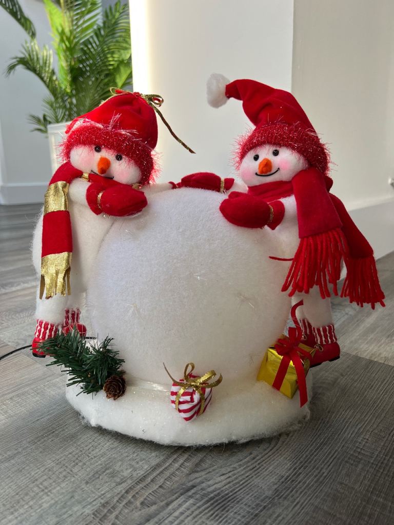 Light up Snowman Christmas decoration