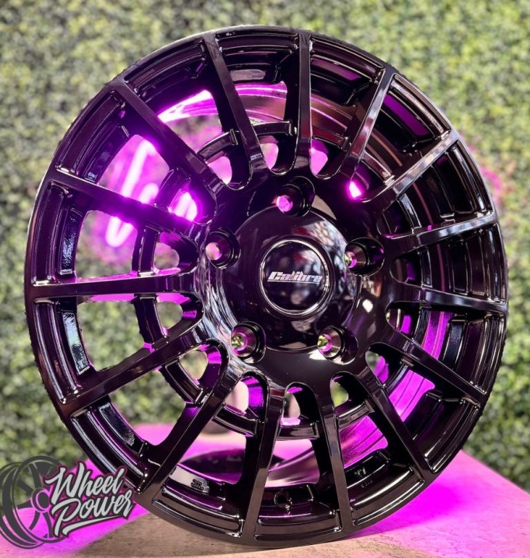 16” 5x108 Alloys Load Rated Black Wheels Ford Connect Expert Vivaro 
