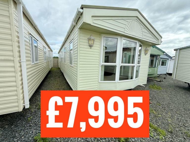 OFF SITE static caravan Scotland double glazed & heated 2 bed Pemberton Lucerne