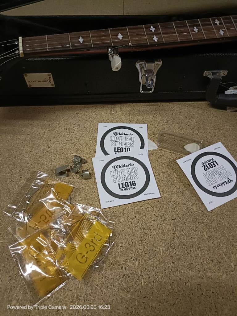 Rocket music 5 string banjo. In as new condition