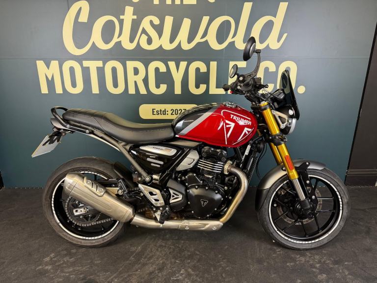 Triumph SPEED 400 Evotech tail tidy