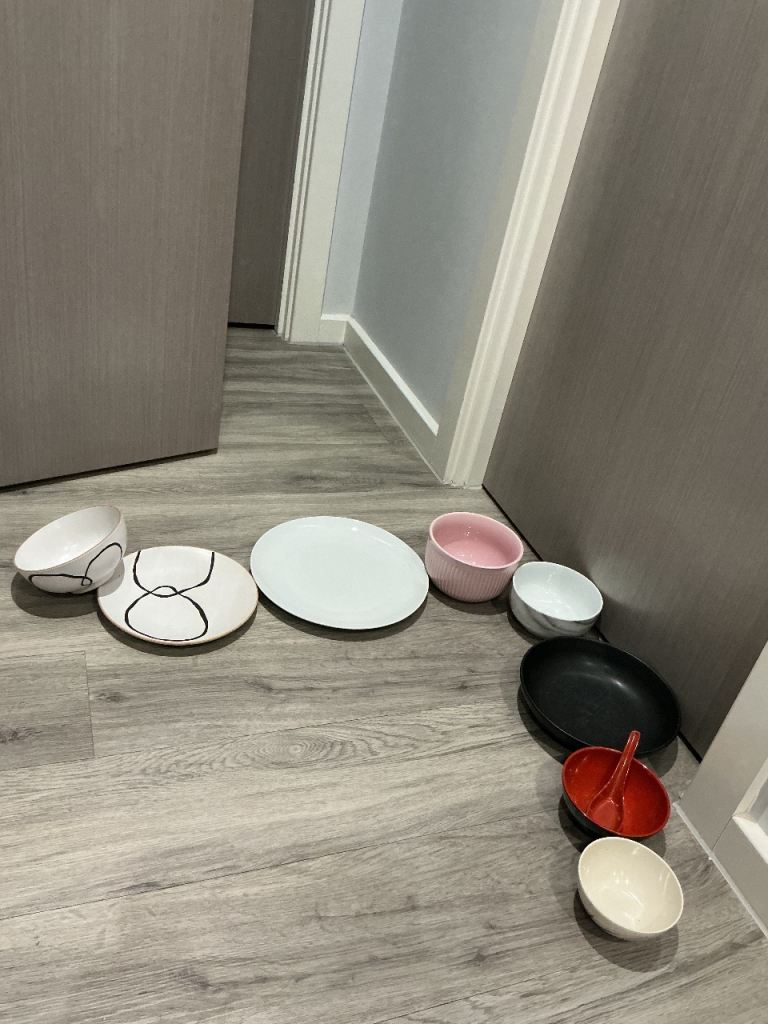 9-Piece Dinnerware Set – Matching Plates & Bowls Selection