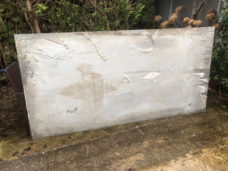 Aluminium sheet 2500x1250 (2.5mx1.25m)