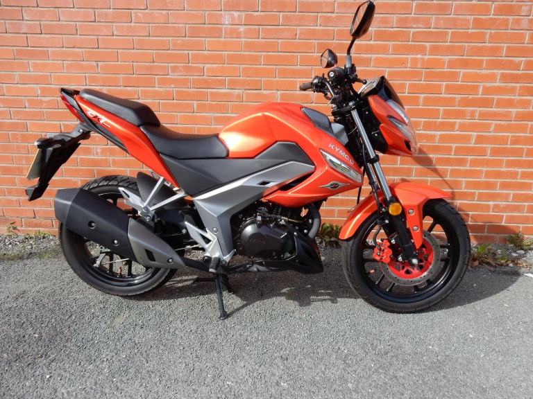 Kymco CK125 125cc 2017 MOT'd until October 2027 - see video