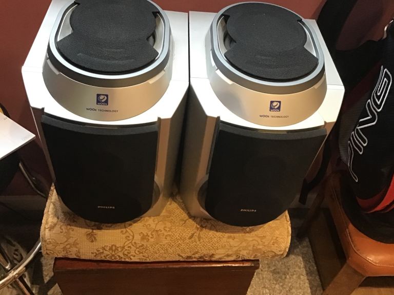 Music centre speakers.