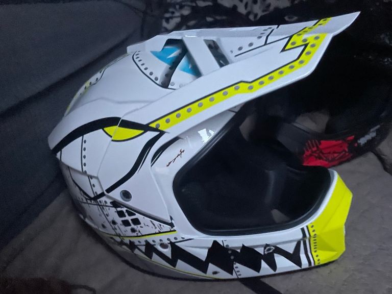 TWO MOTOCROSS HELMETS BRAND NEW 