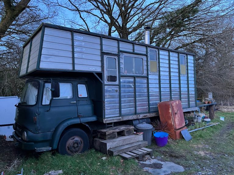 Bedford TK converted horsebox - live in/tiny home/glamping