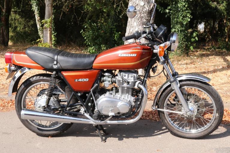 1978 Kawasaki KZ400 KZ 400 in fantastic condition for it's age, runs and rides.