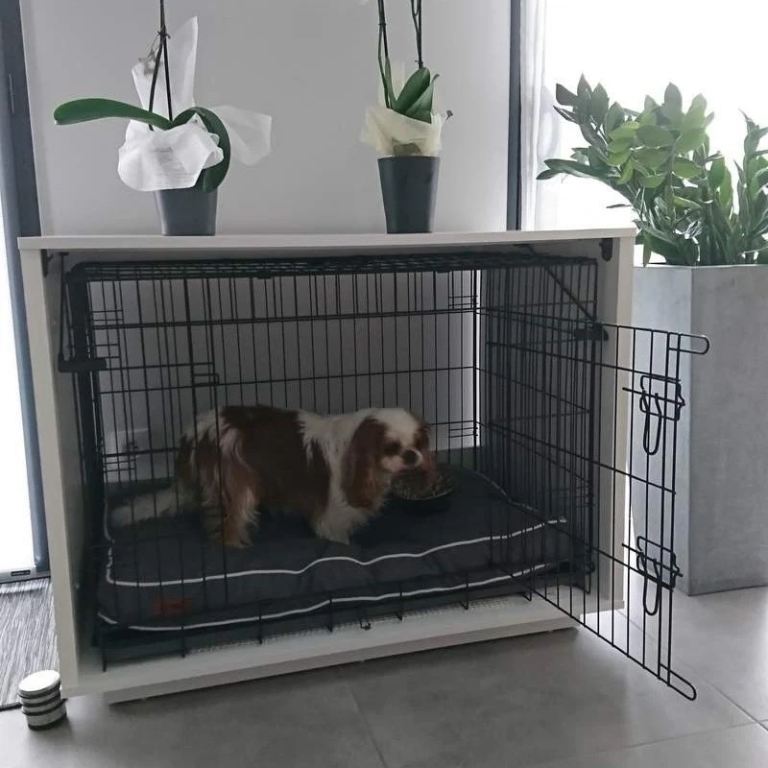 FIDO NOOK 36 - THE 2-IN-1 LUXURY DOG BED AND CRATE