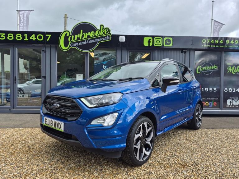 2018 Ford Ecosport 1.0 EcoBoost 140 ST-Line 5dr HATCHBACK Petrol Manual