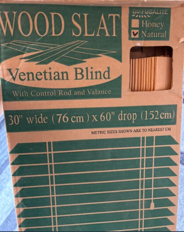 PINE WOODEN WINDOW BLINDS 