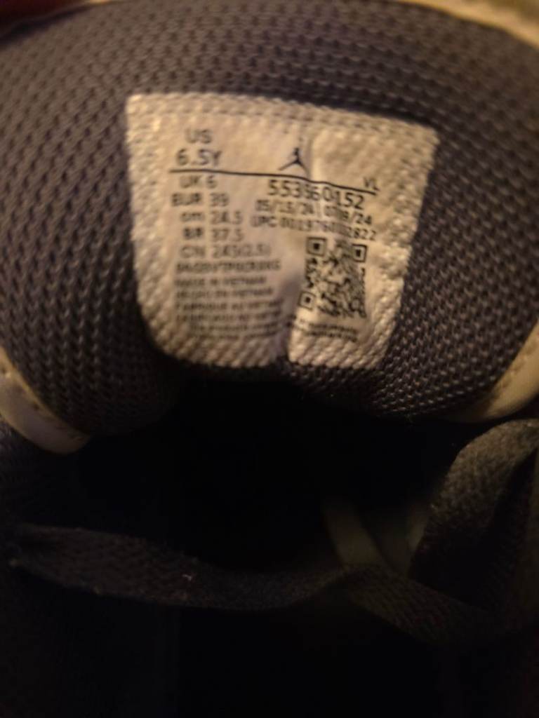 3 pairs of Nike Kid's shoes in junior size 6