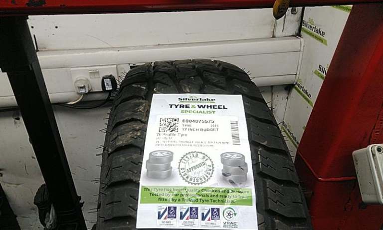 265 70 17 115s Triangle 292 All Terrain 9mm Part Worn Pressure Tested Tyre
