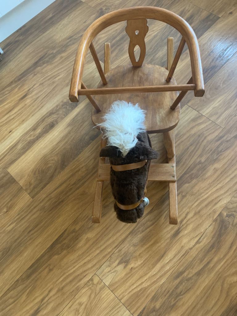 Small baby rocking horse