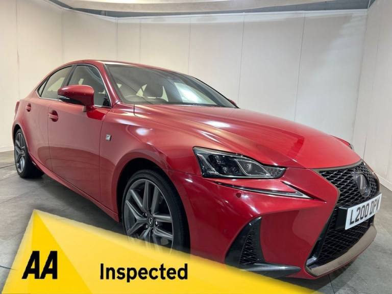2018 Lexus IS 300h F-Sport 4dr CVT Auto SALOON PETROL/ELECTRIC Automatic