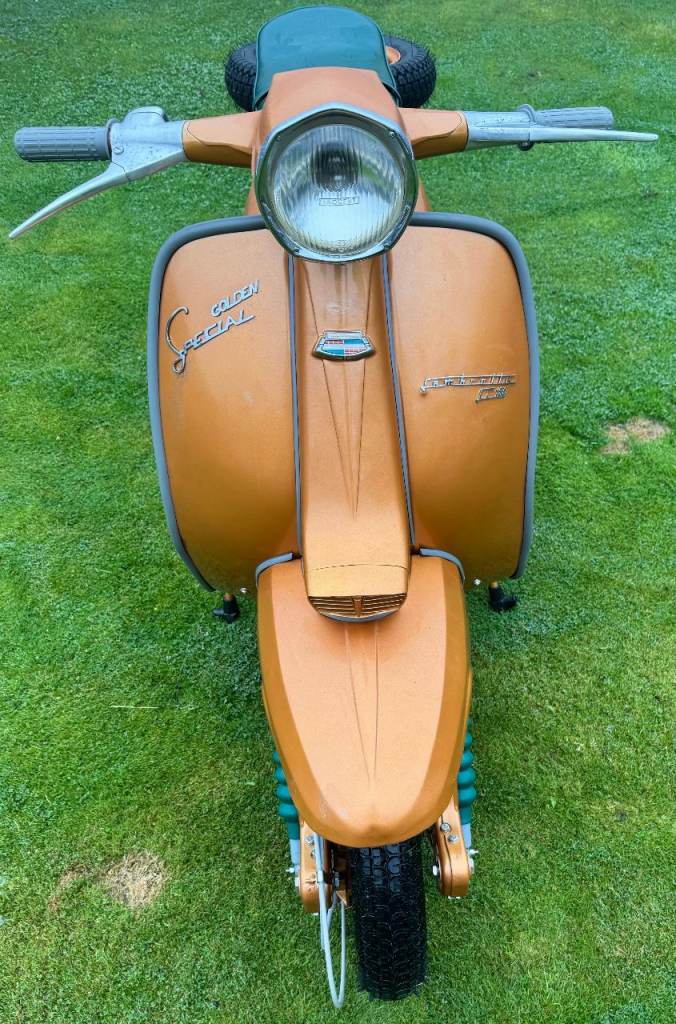 1965 Lambretta Italian Golden Special Series 3 S3 125CC Scooter V5C Registration Engine Rebuilt