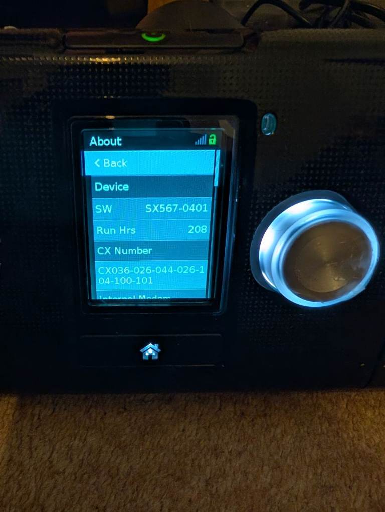 Resmed airsense 10 autoset MFD 2024 208 hours used