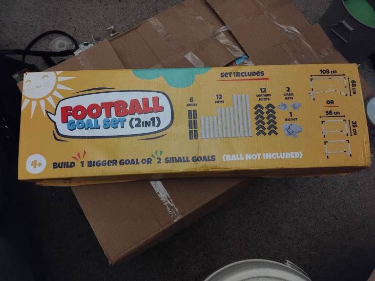 Kids football goal set (2 in 1)            