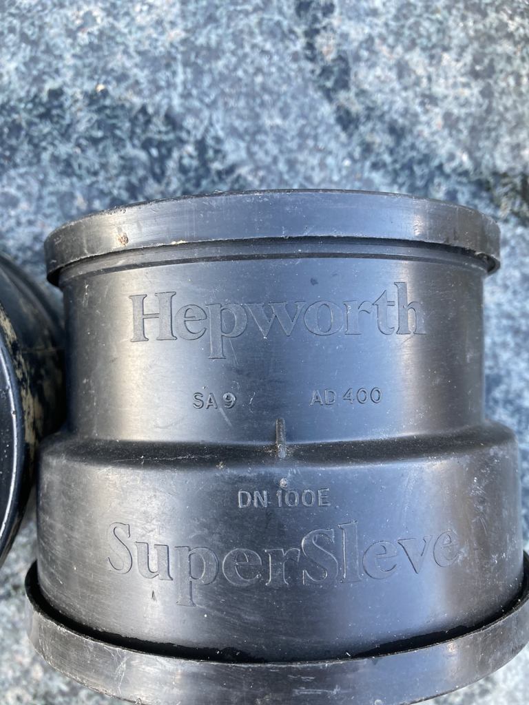 Drainage fittings reducers etc. Stirling Stirling as new