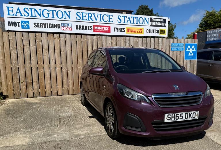 2015 Peugeot 108 1.0 Active 3dr HATCHBACK Petrol Manual