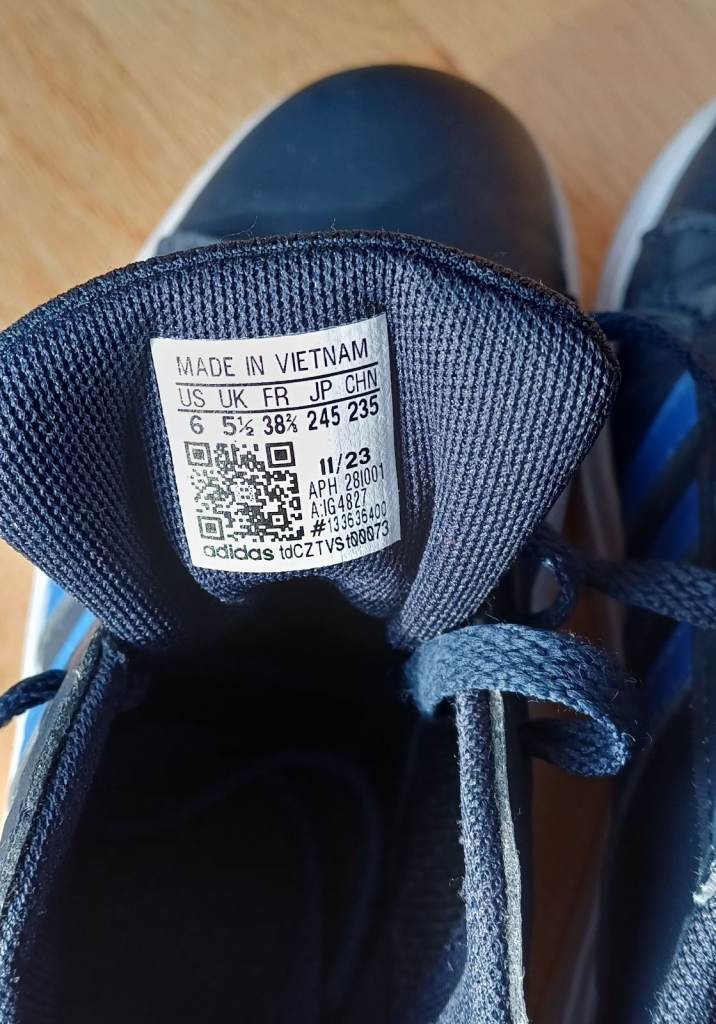 Adidas Trainers - Size 5.5 UK, 38 EU