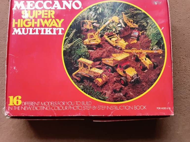 Vintage Meccano Super Highway Multikit