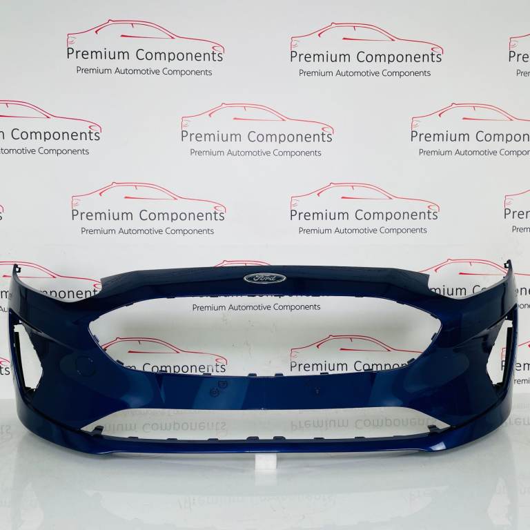 Ford Fiesta Front Bumper Mk8 Ecoboost Genuine Grey H1bb-17757 | 2018- 2022 [as68