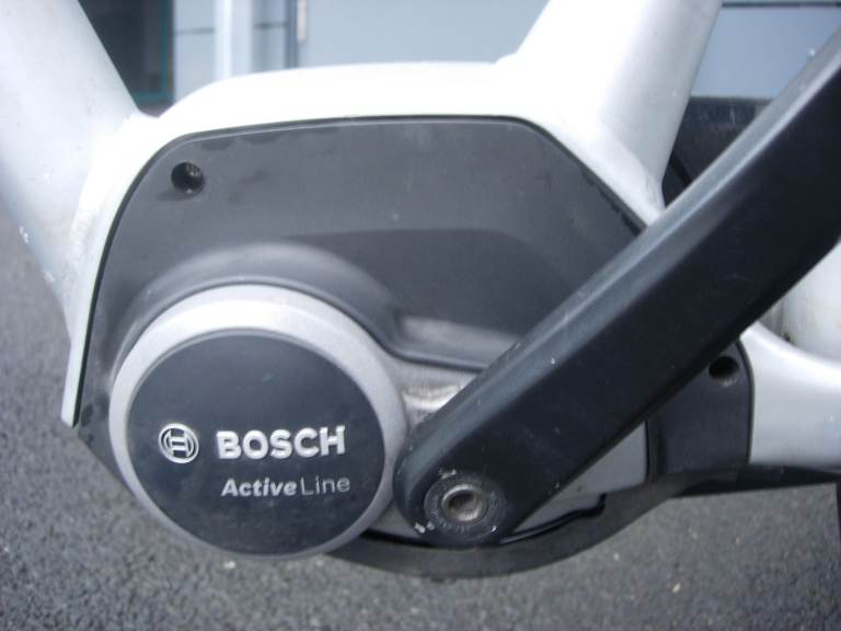 Trek UM-1 Electric Bike - Silver, Bosch ActiveLine Motor