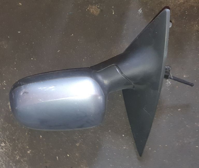Vauxhall Corsa C Right Side Wing Mirror Grey 2002