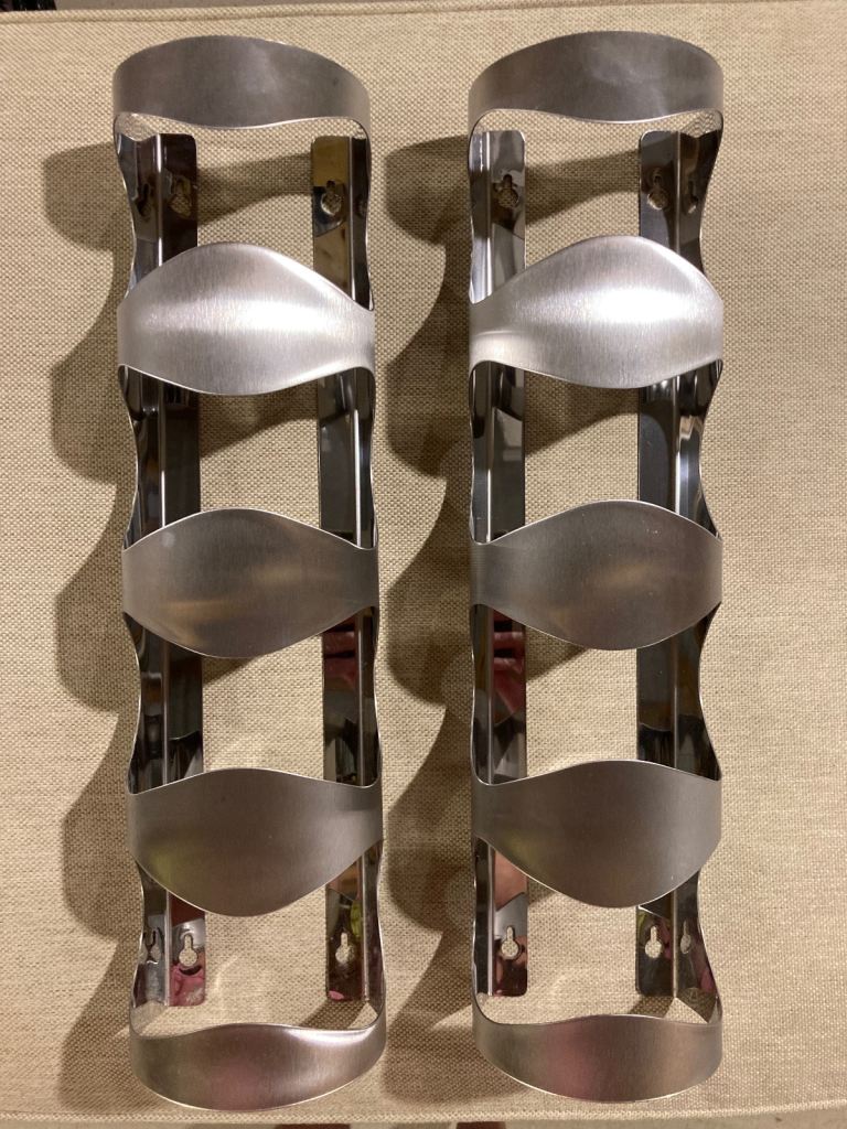 Wine wall rack x2