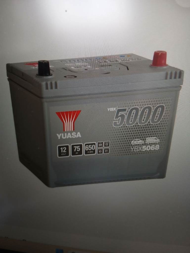 YUASA YBX5000 YBX5068 CAR BATTERY NEW