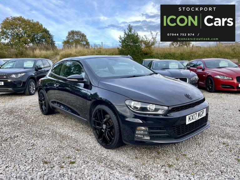 image for VOLKSWAGEN SCIROCCO 2.0 TDI BlueMotion Tech GT Black Manual Diesel 2017