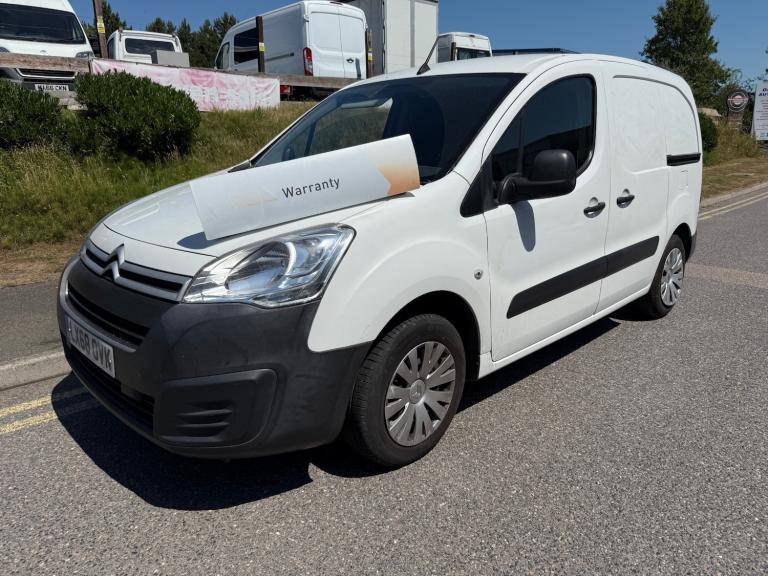 2018 Citroen Berlingo 1.6 GOOD CHEAP SMALL 3 SEAT VAN EURO 6 ULEZ COMPLIENT NO VAT 95K PANEL VAN ...