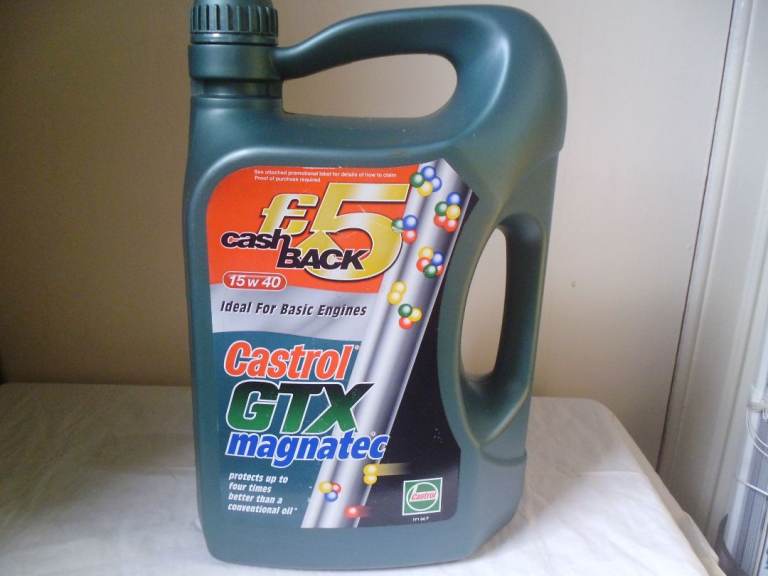 CASTROL GTX MAGNATEC 15W40 ENGINE OIL 4.5 LITRE