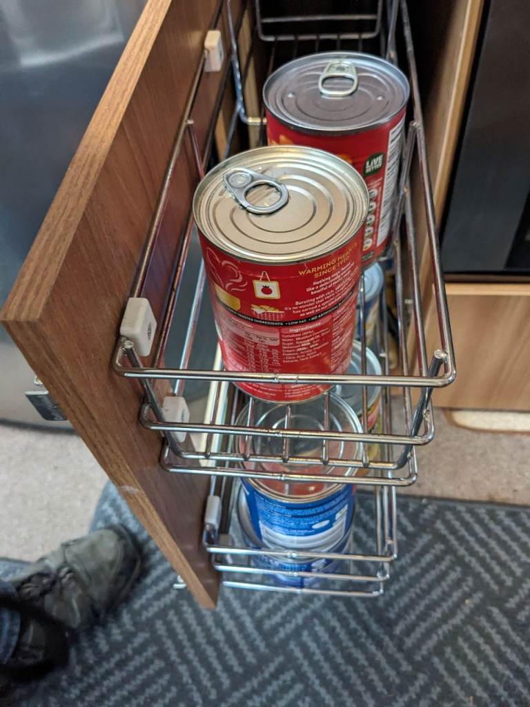 Caravan /Motorhome Pull out Basket 