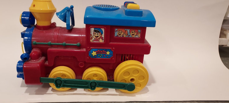 12" childs toy train with sounds