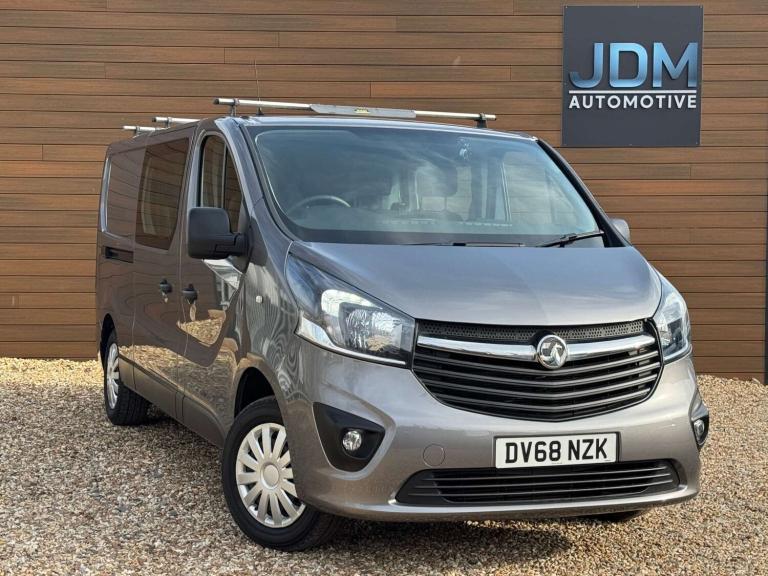 2018 Vauxhall Vivaro 2900 1.6CDTI 120PS Sportive H1 DoubleCab PANEL VAN DIESEL Manual