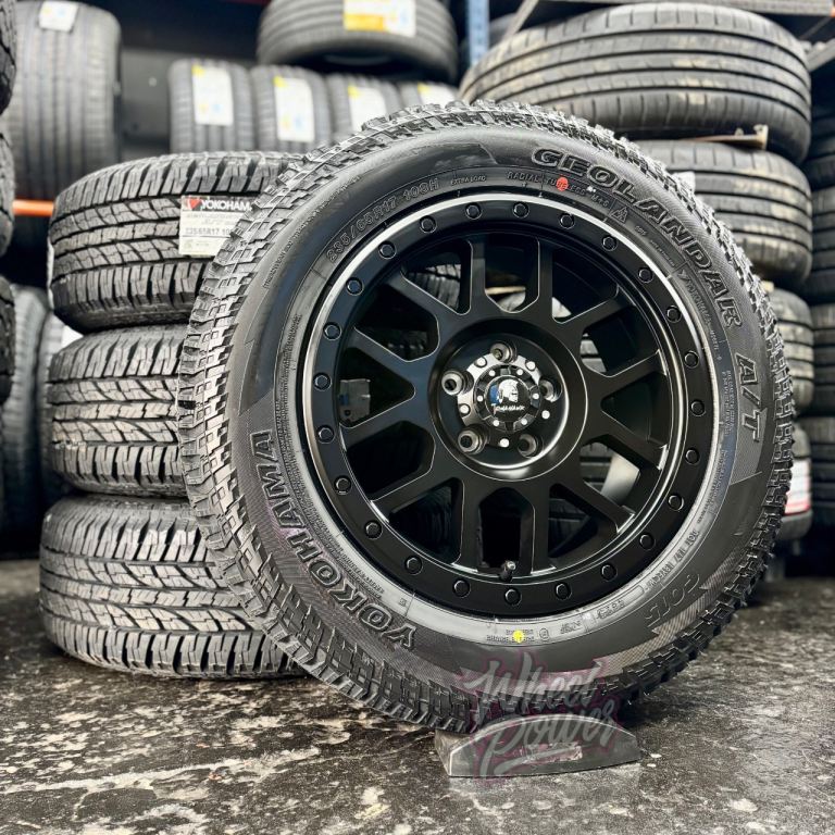 17” 5x120 VW Transporter T5 T6 Alloys New Wheels Yokohama Tyres Swamper