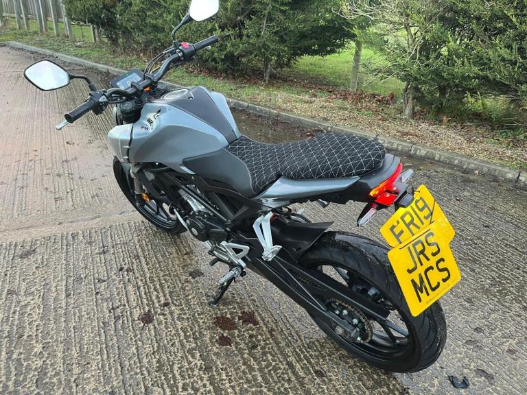 2019 19 HONDA CB125R NAKED CBF 125 NA-J CB 125 R GREYNEW MOTHPI CLEAR LEARNER