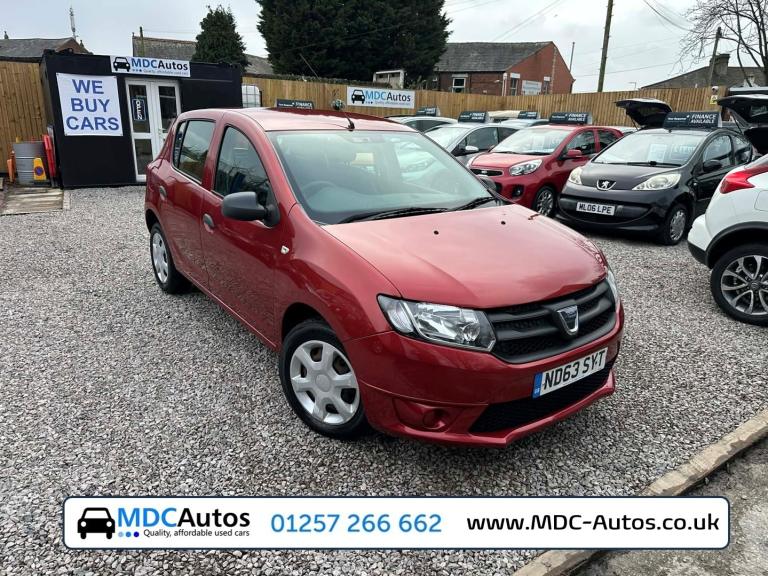2014 Dacia Sandero 1.2 16V Ambiance 5dr Petrol - 12 Month MOT, HPI Clear, Ideal Family Car HATCHB...