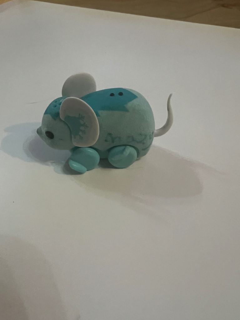(Retired) little live pets, blue mouse, electronic pet toy