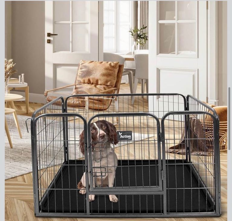 🐾 Heavy Duty Pet Litter Tray – Easy Clean Design! 🐾