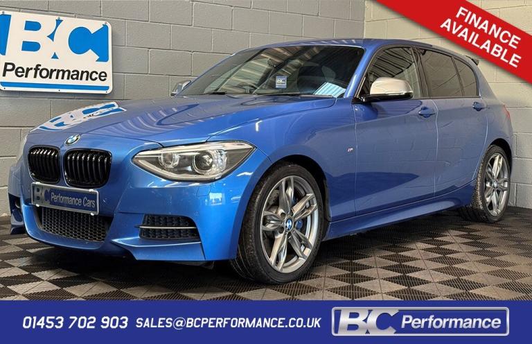 BMW 1 SERIES 3.0 M135i 5 door Blue Auto Petrol 2015