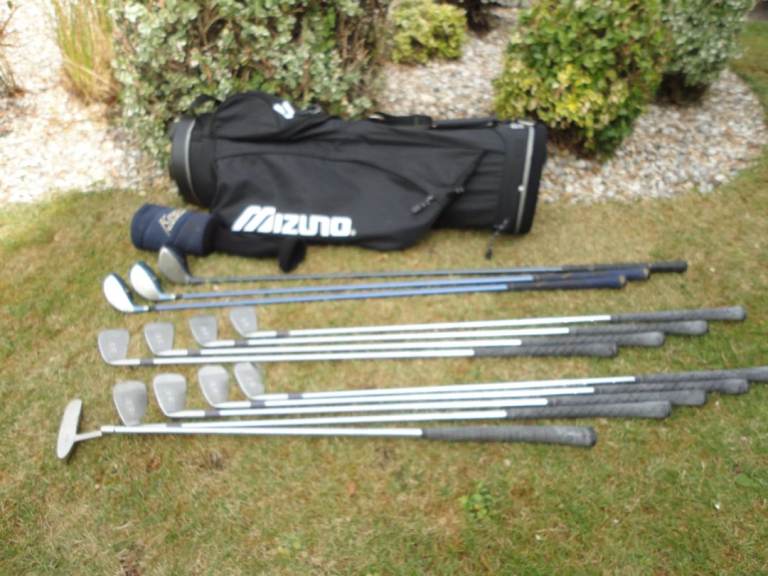 Ladies / teenagers mizuno Miz Novel golf club set in mizuno bag 12 clubs