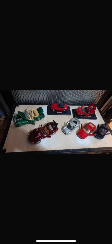 vintage selection of cars