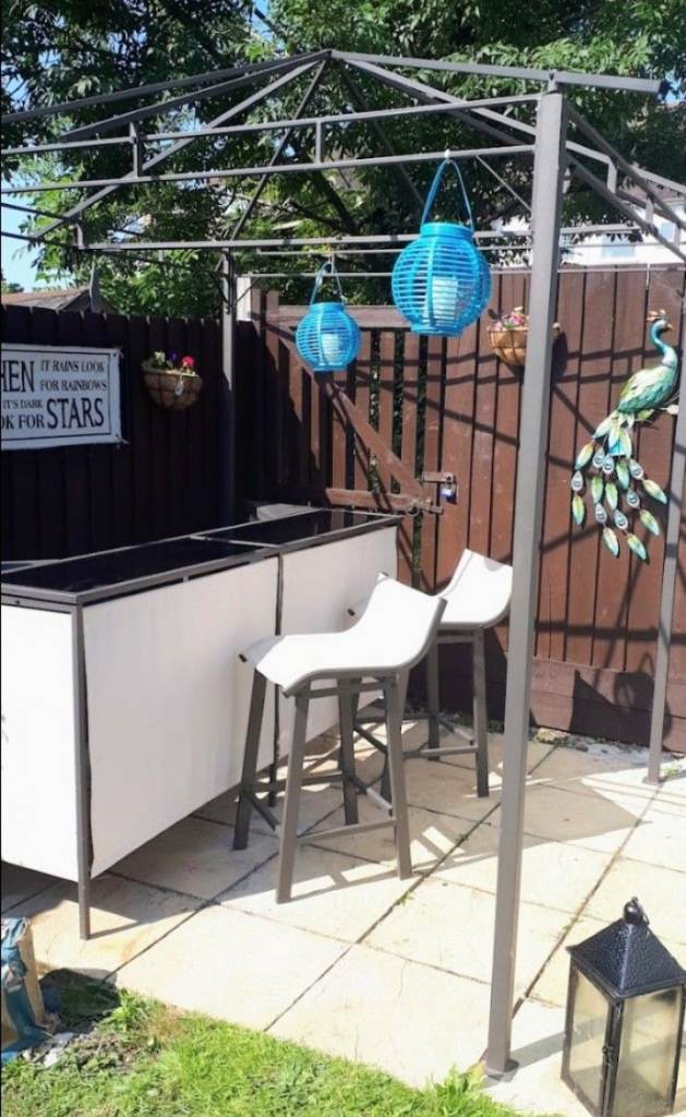 THE RANGE - Garden Bar Chairs x2