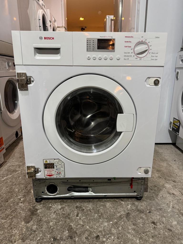 Bosch 7kg 1400 rpm Digital Integrated Washer Dryer With Free Delivery 🚚 
