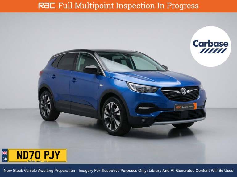 2020 Vauxhall Grandland X 1.2 Turbo SRi Nav SUV 5dr Petrol Manual Euro 6 (s/s) (130 ps) SUV PETRO...
