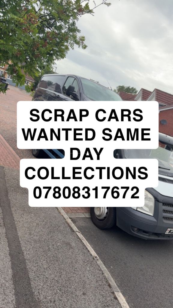 SCRAP CARS WANTED SAME DAY COLLECTIONS